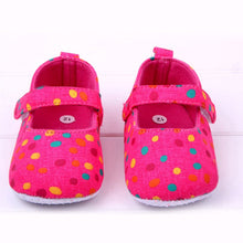 Baby Girls First Walkers Shoes Colorful Polka Dot Toddler Soft Sole Kids Children's infant Shoe 0-12 Months UBY