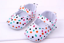 Baby Girls First Walkers Shoes Colorful Polka Dot Toddler Soft Sole Kids Children's infant Shoe 0-12 Months UBY