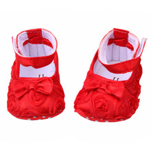 Baby Girls First Walkers Shoes Todder Shoes Infant Baby Girl Flower Soft Sole Shoes 6 Color 3-12Months UBY