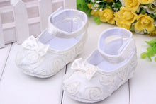 Baby Girls First Walkers Shoes Todder Shoes Infant Baby Girl Flower Soft Sole Shoes 6 Color 3-12Months UBY