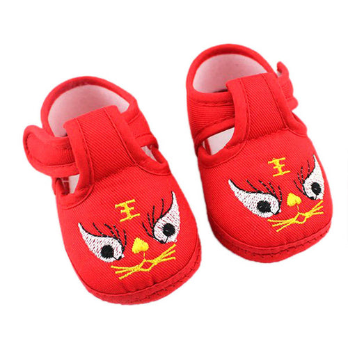 Baby Girls Infant Animal head Walking Toddler Shoes Canvas Crib Shoes Sneaker Lisa's Store UBY