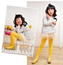Baby Girls Kids Velvet Leggings Trousers Candy Color Underpants 12 Colors Pantyhose 5-12 Years UBY