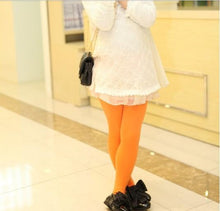 Baby Girls Kids Velvet Leggings Trousers Candy Color Underpants 12 Colors Pantyhose 5-12 Years UBY