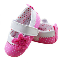 Baby Girlary Janes Shoes Infant Toddler Flower Dot Soft Sole Crib First Walkers  UBY