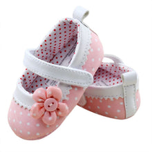 Baby Girlary Janes Shoes Infant Toddler Flower Dot Soft Sole Crib First Walkers  UBY