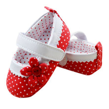 Baby Girlary Janes Shoes Infant Toddler Flower Dot Soft Sole Crib First Walkers  UBY
