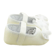 Baby Kid Girl Bling Sequin Mary Jane Infant Soft Sole Ribbon Bow Prewalker Shoes 0-18 M UBY