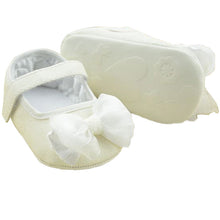 Baby Kid Girl Bling Sequin Mary Jane Infant Soft Sole Ribbon Bow Prewalker Shoes 0-18 M UBY