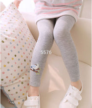Baby Kid Girl Cotton Pant Embroidery Bird Warm Stretchy Leggings Trousers FreeUBY