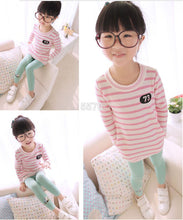 Baby Kid Girl Cotton Pant Embroidery Bird Warm Stretchy Leggings Trousers FreeUBY