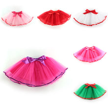 Baby Kid Girl Tutu Skirt Bow Princess Dressup Tulle Ballet Dancewear PettiskirtUBY