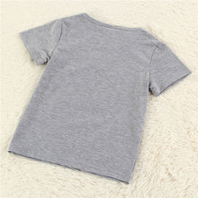 Baby Kids Boy Pullover Cotton T-shirt Car Print Short Sleeve Tops Tee Shirt 2-7Y UBY