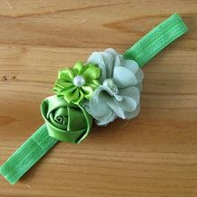 Baby Kids Girls Infant Flower Rose Rhinestone Headbands Hair Bow Band Headwear 6M-3YUBY