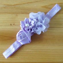 Baby Kids Girls Infant Flower Rose Rhinestone Headbands Hair Bow Band Headwear 6M-3YUBY