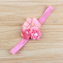 Baby Kids Girls Infant Flower Rose Rhinestone Headbands Hair Bow Band Headwear 6M-3YUBY
