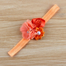 Baby Kids Girls Infant Flower Rose Rhinestone Headbands Hair Bow Band Headwear 6M-3YUBY