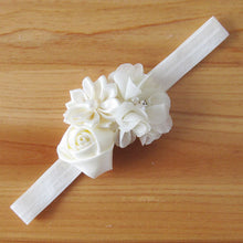 Baby Kids Girls Infant Flower Rose Rhinestone Headbands Hair Bow Band Headwear 6M-3YUBY