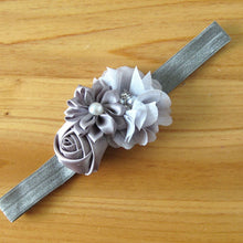 Baby Kids Girls Infant Flower Rose Rhinestone Headbands Hair Bow Band Headwear 6M-3YUBY