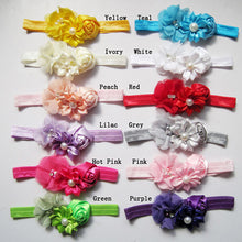 Baby Kids Girls Infant Flower Rose Rhinestone Headbands Hair Bow Band Headwear 6M-3YUBY