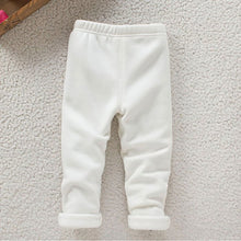 Baby Kids Girls Leggings Pants Basic Elastic Waist Warm Thick Skinny Trousers  UBY