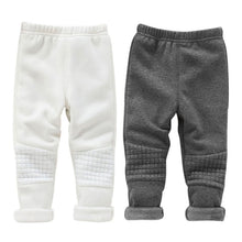 Baby Kids Girls Leggings Pants Basic Elastic Waist Warm Thick Skinny Trousers  UBY