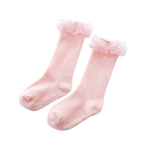 Baby Kids Girls Lovely Soft Cotton Knee High Tight Hosiery Warm Stockings UBY