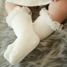 Baby Kids Girls Lovely Soft Cotton Knee High Tight Hosiery Warm Stockings UBY