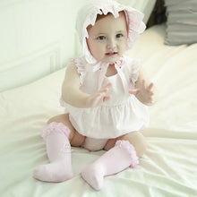 Baby Kids Girls Lovely Soft Cotton Knee High Tight Hosiery Warm Stockings UBY