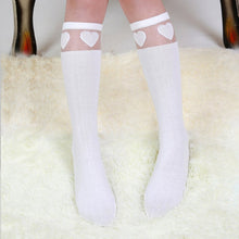 Baby Kids High Knee Socks School Cartoon Cat Lace Solid Stockings Leg Warmer For Girls Y2 UBY