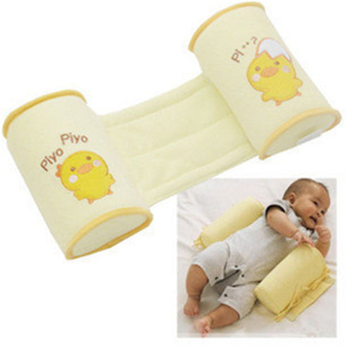 Baby Shaping Pillow Orthopedic Flat Toe Cap Anti-roll Pillows Yellow Chick born  UBY