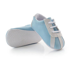 Baby Toddler Non-slip PU Leather Crib Shoes Lace Up Sneaker Prewalker 0-18MUBY
