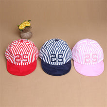 Baby Unisex Kids Girls Boys Stripes Snapbacks Hats Baseball Cap Flat Visor Snapback CapsUBY
