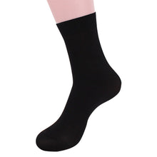 Bamboo Fiber Men Boy Middle Socks Breathable Socks Stockings Free Size 10 Pairs UBY