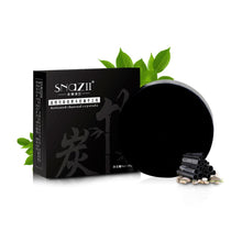 Bamboo charcoal soap whitening blackhead remover acne treatment handmade TY389 UBY