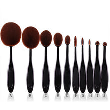 Beauty Make Up Toothbrush Shaped Foundation Powder Brushes Kit Face Cosmetic Make Up Brush Sets UBY