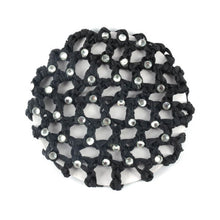 Best s Beautiful Bun Cover Snood Hair Net Ballet Dance Skating Crochet with Diamond UBY
