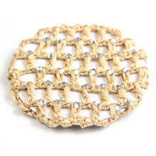 Best s Beautiful Bun Cover Snood Hair Net Ballet Dance Skating Crochet with Diamond UBY