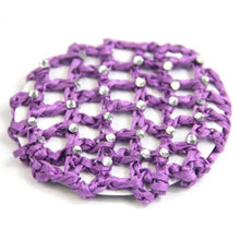 Best s Beautiful Bun Cover Snood Hair Net Ballet Dance Skating Crochet with Diamond UBY