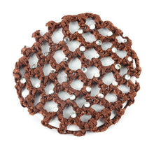 Best s Beautiful Bun Cover Snood Hair Net Ballet Dance Skating Crochet with Diamond UBY