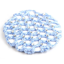 Best s Beautiful Bun Cover Snood Hair Net Ballet Dance Skating Crochet with Diamond UBY