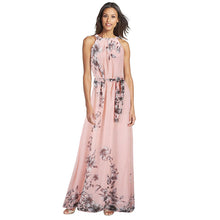 Big Size Flora Printing Maxi Dresses Long Chiffon Sundresses Women Style Girl Boheminan Dress Y4 UBY