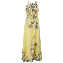Big Size Flora Printing Maxi Dresses Long Chiffon Sundresses Women Style Girl Boheminan Dress Y4 UBY