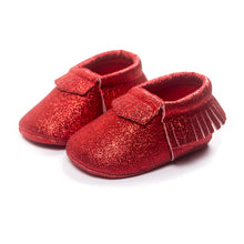 Bling Bling Party Tassel Toddler Moccasins First Walkers PU Leather Infant Toddler Soft Sole Crib Shoes Bebe Girl Lisa's Store UBY
