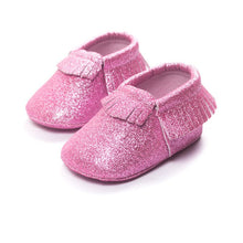 Bling Bling Party Tassel Toddler Moccasins First Walkers PU Leather Infant Toddler Soft Sole Crib Shoes Bebe Girl Lisa's Store UBY