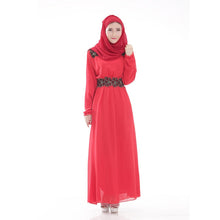 Boho Women Long Sleeve Maxi Dress Abaya Islamic Muslim Dresses PY3 UBY
