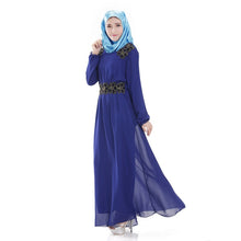 Boho Women Long Sleeve Maxi Dress Abaya Islamic Muslim Dresses PY3 UBY
