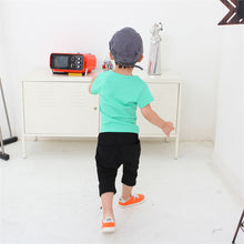 Boy Kid Short Sleeve T-shirt Fashion Baby Clothes Casual Round Neck Tee Tops 1-6 Y HT UBY