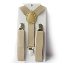 Boys Girls Kid Children Clip on Y Back Elastic Suspenders Slim Adjustable Braces Tirantes UBY