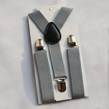 Boys Girls Kid Children Clip on Y Back Elastic Suspenders Slim Adjustable Braces Tirantes UBY