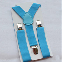 Boys Girls Kid Children Clip on Y Back Elastic Suspenders Slim Adjustable Braces Tirantes UBY